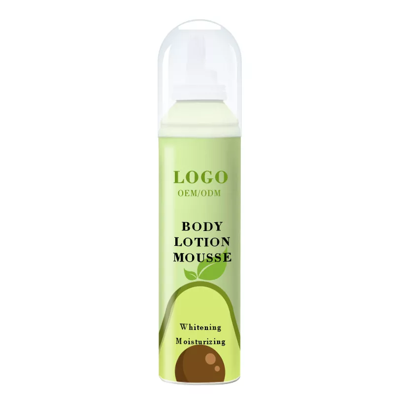 Nadiifi maqaarka qallalan ee quruxda badan ee la garaacay mowska lotion mousse